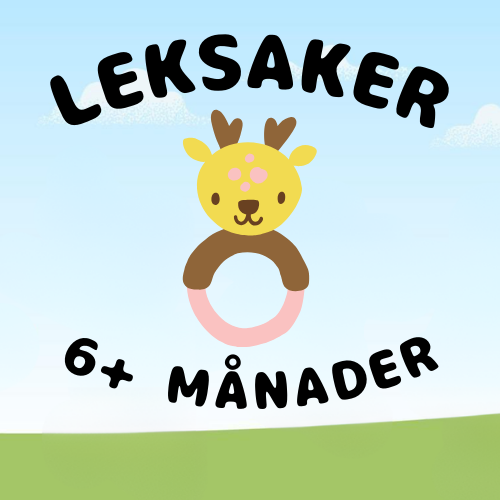 Leksaker 6+ månader